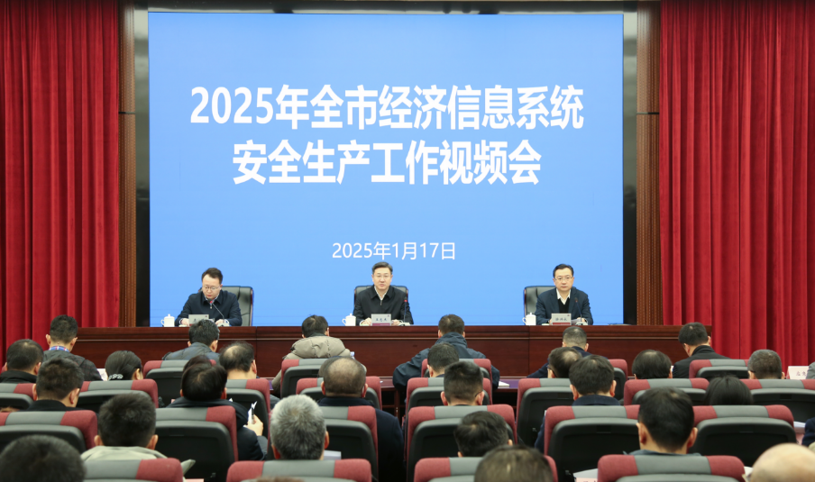 2025年全市经济信息系统安全生产工作视频会召开