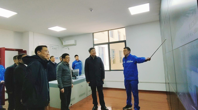 重庆市经济和信息化委员会一行赴万州分公司 开展安全生产检查