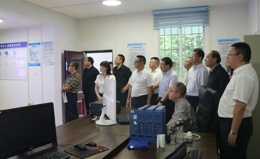 工业和信息化部检查组一行 来酉阳开展民爆安全生产监督检查