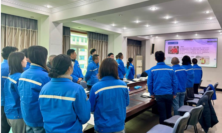 力能公司组织开展道德讲堂活动