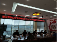 【重庆锦泰公司】扎实推进“党建强基提能”专项行动